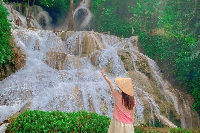 Thác Nà Bó - Nàng công chúa ngủ trong rừng của Mộc Châu